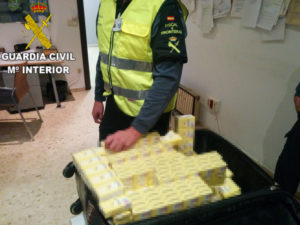 La Guardia Civil Se Incauta De 740 Cajetillas De Tabaco Ocultas En