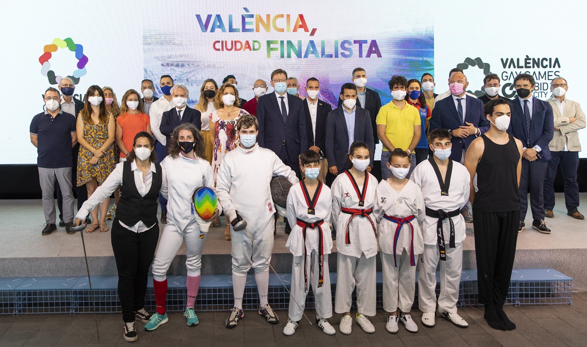 València muestra cómo será su candidatura a acoger los Gay Games 2026