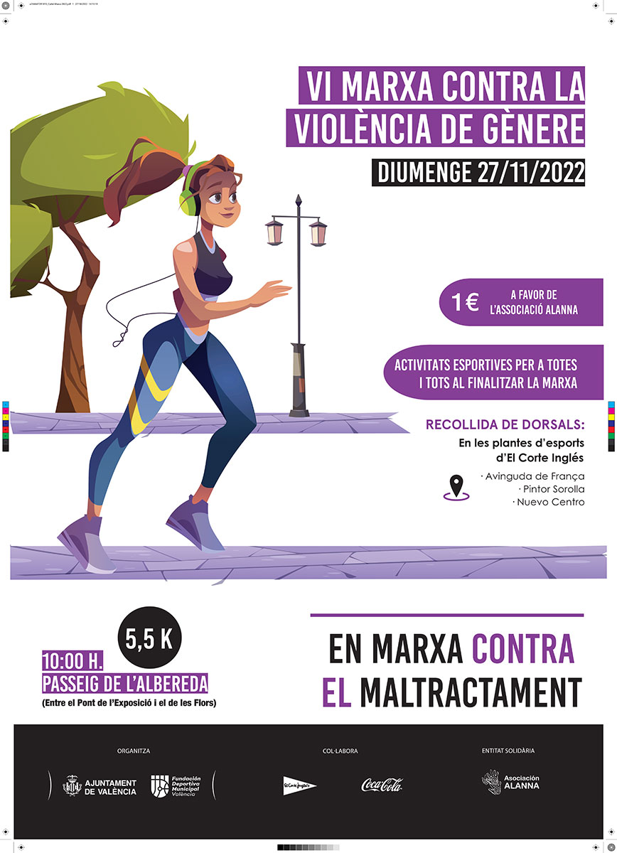 La Vi Marcha Contra La Violencia De Género Recorrerá El Centro De València Este Domingo 9322