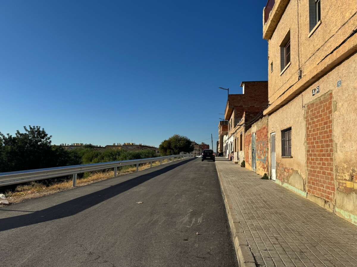 Paterna Abre La Calle Font Del Gerro Para Mejorar La Conexión Y Movilidad Del Barrio De Santa Rita